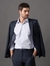 Costume Masculino Essentials Slim Abotoamento Simples Calvin Klein Azul Marinho CKSM01_0598 - loja online