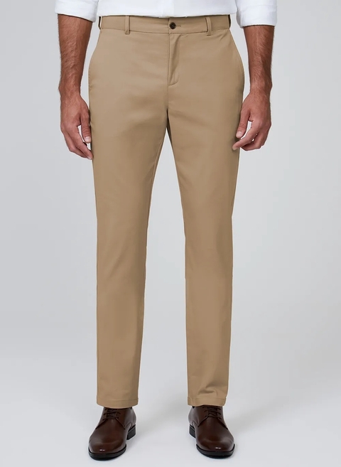 Calça Slim Sarja Elástico Dudalina Masculina 91.01.3185