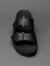 Chinelo Slide Duas Fivelas Calvin Klein Jeans Preto CF5OC43CH847 - comprar online