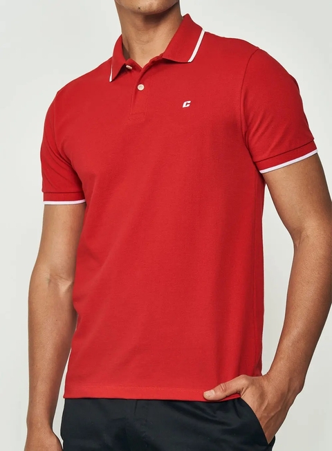Camisa Polo Vermelha Colcci 250103275