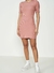 Vestido Canelado Minimal Blush Colcci 445700821