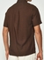 Camisa Relax Manga Curta Colcci Marrom 310104565 - loja online