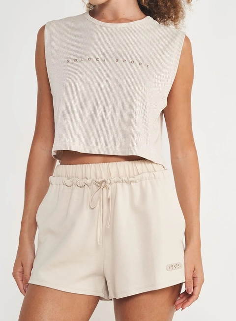 Blusa Cropped Muscle Tela Colcci 365701043