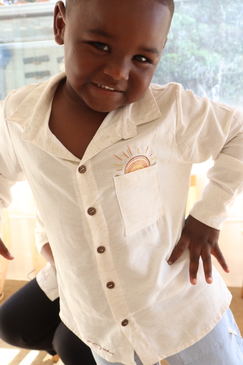 CAMISA VISCOSE SUNSHINE COLLAB BUMI