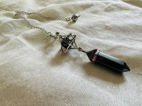 Pendulo hematite doble