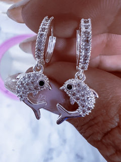 argollas delfin - comprar online
