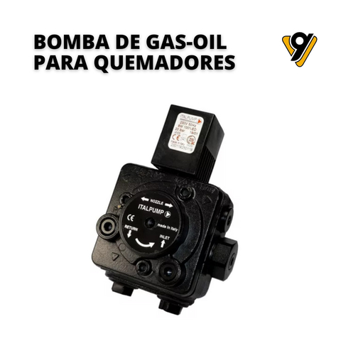 BOMBA DE GASOIL PARA QUEMADORES PANADERÍA GIRO DERECHO