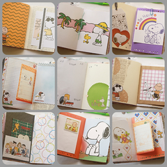 Caderno artesanal Snoopy na internet