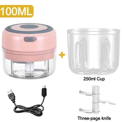 Mini Processador de Alimentos Elétrico Recarregável 100/250 ml na internet