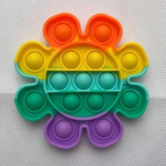 Brinquedos Sensoriais Antistress Pop It Fidget Toys para Adultos e Crianças.