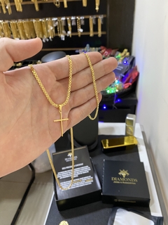 Kit Cadeado dupla 2,5 mm+Cruz palito - comprar online