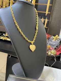 Cadeado 6 mm-50 cm+coração - comprar online