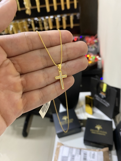 Veneziana 1 mm-50 cm+Cruz Cravejada