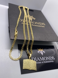 cadeado dupla 2,5 mm-70 cm+Bíblia na internet