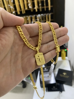 Grumet 5 mm+plaquinha com Cruz - comprar online