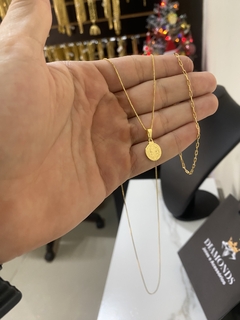 veneziana 1 mm-70 cm+Medalha São Bento