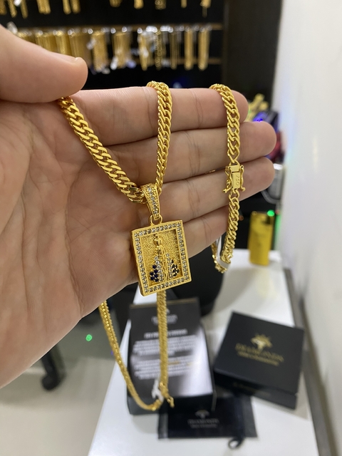 Grumet 5 mm+placa nossa senhora