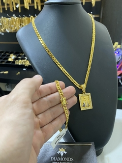 Grumet 5 mm+placa nossa senhora - comprar online