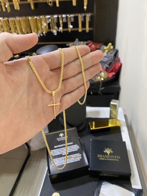 Kit Cadeado dupla 2,5 mm+Cruz palito