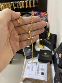 elo portuguesa 2 mm-50 cm+Cruz palito