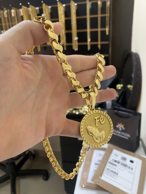 friso s 8 mm-60 e 70 cm+Medalha Fé