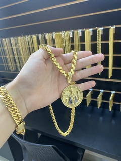 friso s 8 mm-60 e 70 cm+Medalha Santuário Nossa Senhora - comprar online