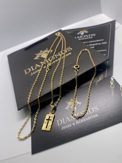 cadeado 1 mm-70 cm+Plaquinha