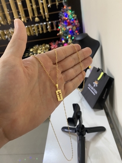 Cartier 2 mm-70 cm+plaquinha - comprar online