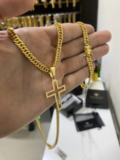 Grumet 5 mm+Cruz vazada - comprar online