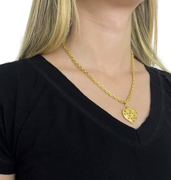 cadeado 4 mm-50 cm+coração na internet