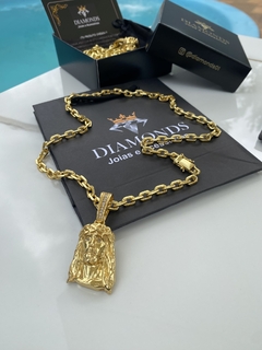 cadeado 6 mm-60 cm+Jesus cristo - comprar online