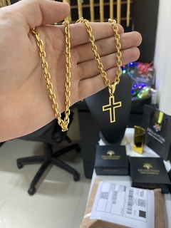 Cadeado 5 mm+Cruz vazada