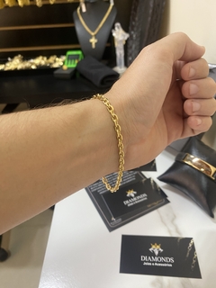 Imagem do cadeado 4 mm-60 cm+Placa com Cruz