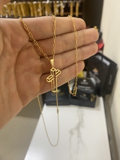 Cartier 2 mm+Cruz 3D - comprar online