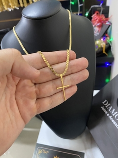 cadeado dupla 2,5 mm+cruz palito na internet