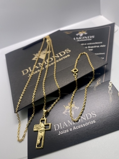 cadeado 1 mm-70 cm+cruz com jesus