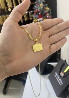 cadeado dupla 2,5 mm-70 cm+Bíblia - comprar online