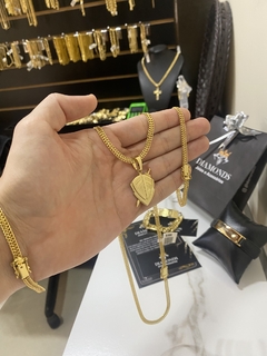 grumet soldada 5 mm+Escudo fé - comprar online