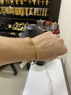 Kit cadeado 4 mm+Cruz ( ganhe uma pulseira de brinde) na internet