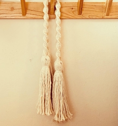 SUJETA CORTINAS EN MACRAME - MOKA deco.home