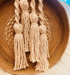 SUJETA CORTINAS EN MACRAME - comprar online