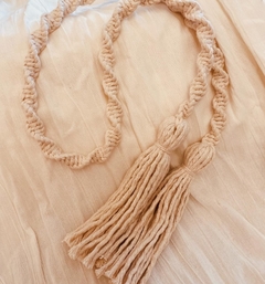 Imagen de SUJETA CORTINAS EN MACRAME