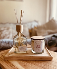 DIFUSOR BOHO con Capuchon de Madera - MOKA deco.home
