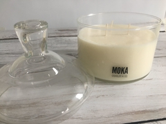 VELON YALA CON TAPA DE VIDRIO - MOKA deco.home