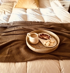 MANTA/ PIE DE CAMA WAFFLE