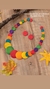 Conjunto de Colar e Brinco Colorido
