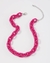 Colar Corrente Rosa Quente - comprar online