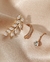 Piercing de pressão de pedrinha R$20,00 Piercing de pressão de Strass R$20,00 Par de brincos de folha Ear Cuff R$15,00 - comprar online