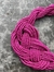 Conjunto de Colar e Brincos de Miçanga Pink R$42,00 na internet