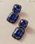 Par de Brincos de Strass Azul - comprar online